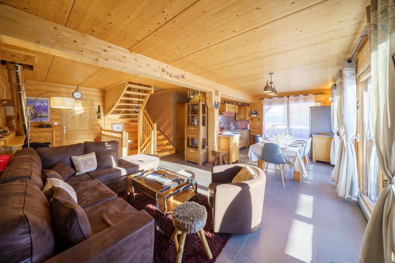 Les Balcons Du Golf Villa Alpe d'Huez Bagian luar foto