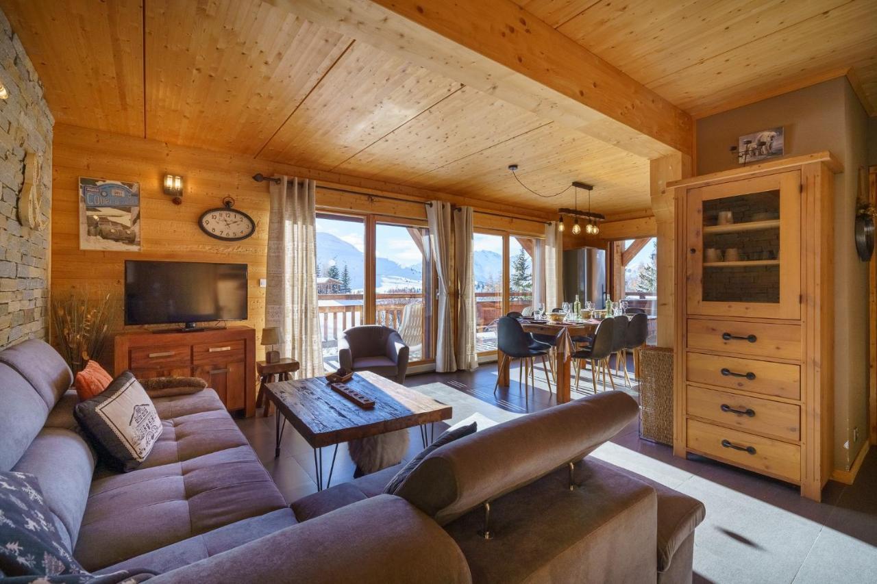 Les Balcons Du Golf Villa Alpe d'Huez Bagian luar foto