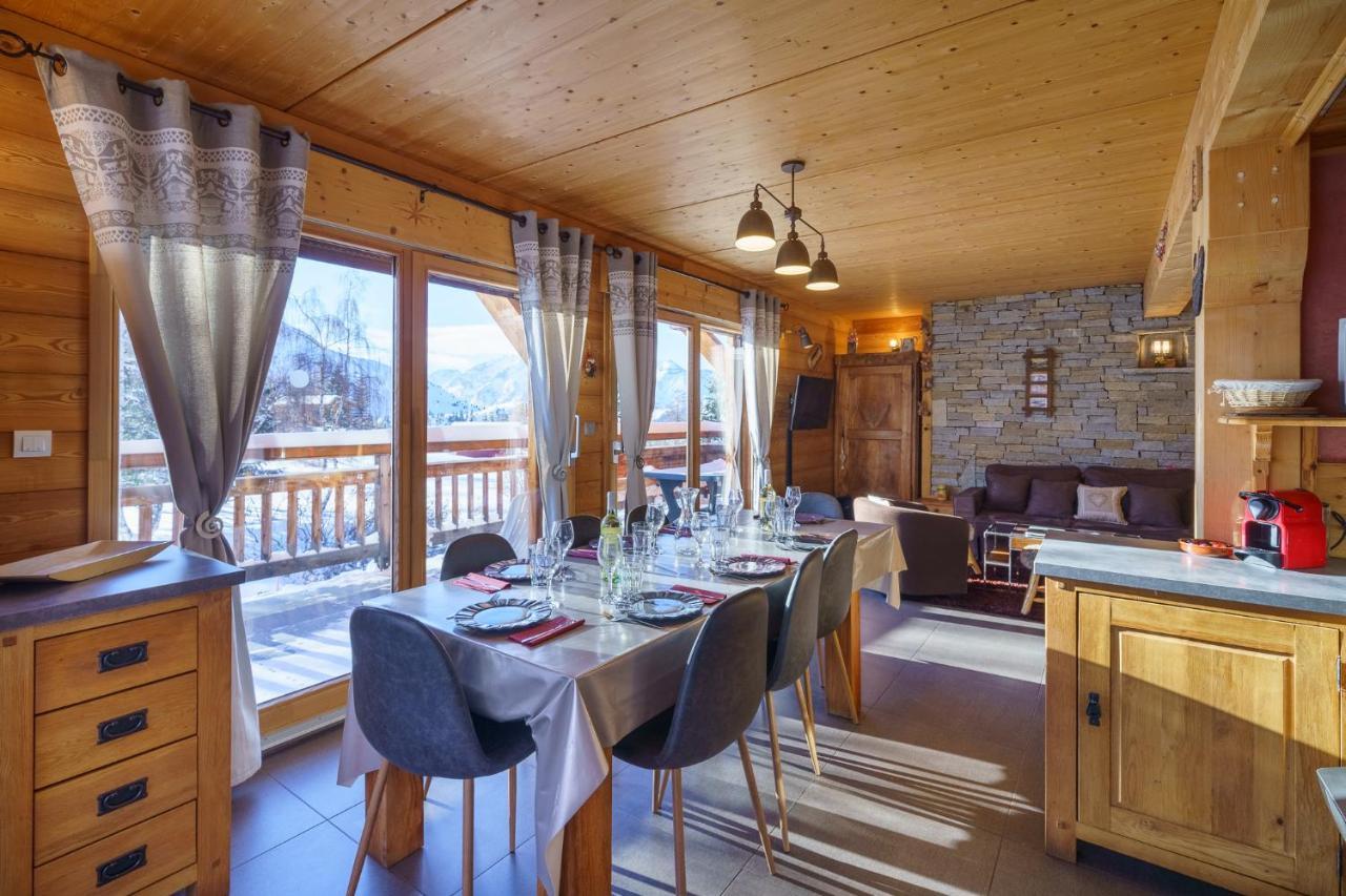 Les Balcons Du Golf Villa Alpe d'Huez Bagian luar foto