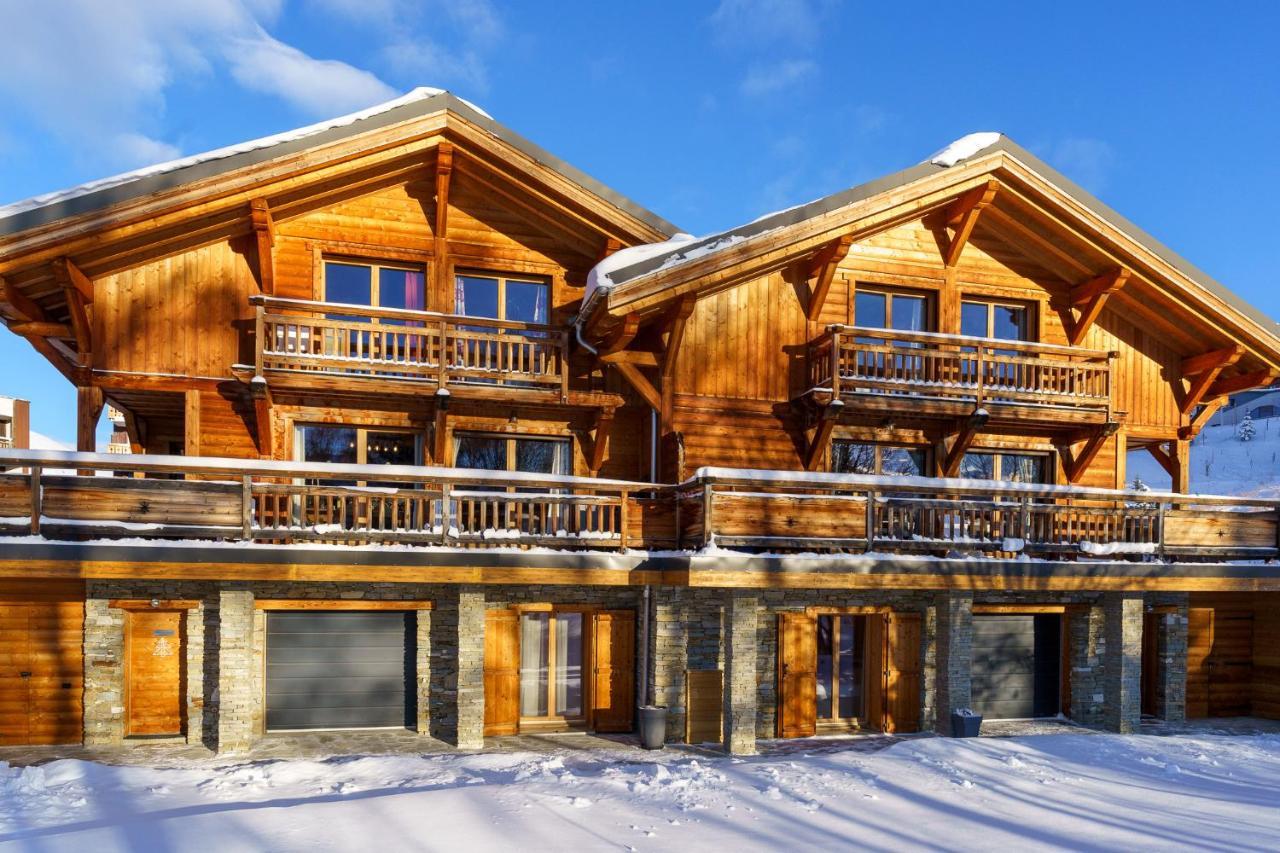Les Balcons Du Golf Villa Alpe d'Huez Bagian luar foto