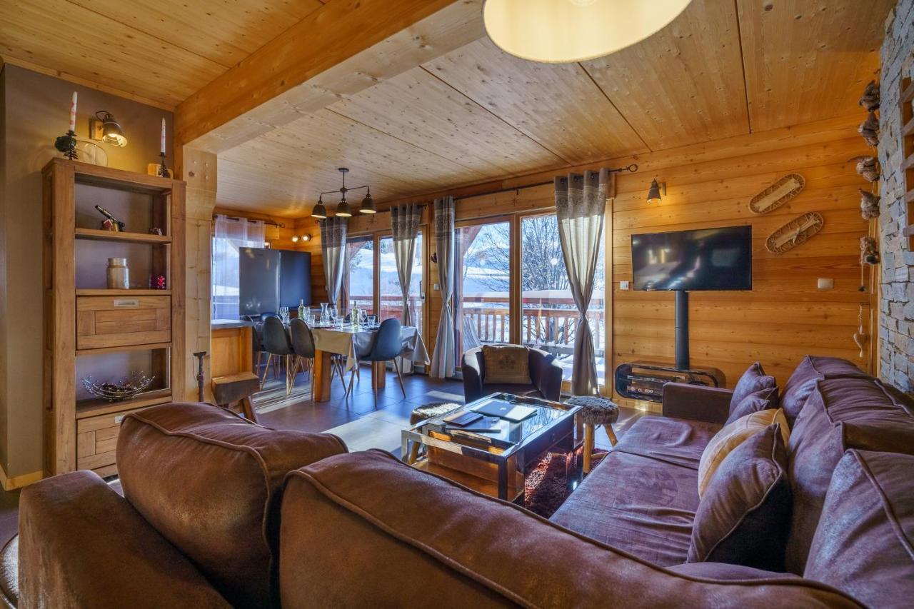 Les Balcons Du Golf Villa Alpe d'Huez Bagian luar foto