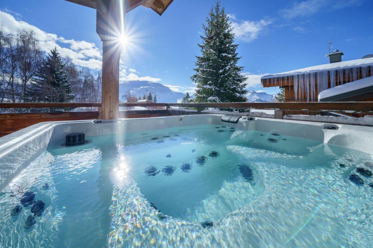 Les Balcons Du Golf Villa Alpe d'Huez Bagian luar foto