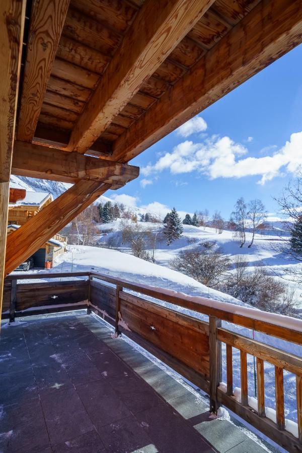 Les Balcons Du Golf Villa Alpe d'Huez Bagian luar foto