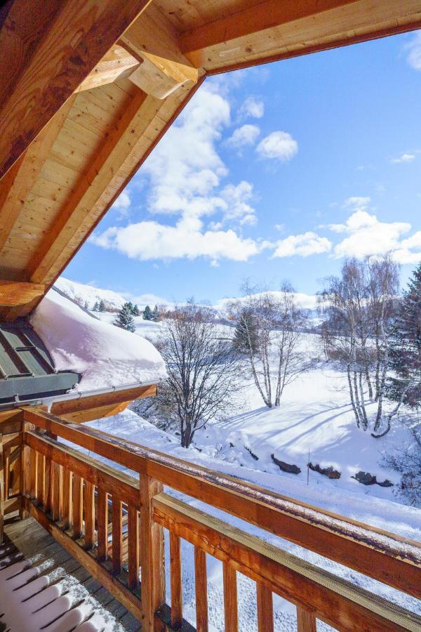 Les Balcons Du Golf Villa Alpe d'Huez Bagian luar foto