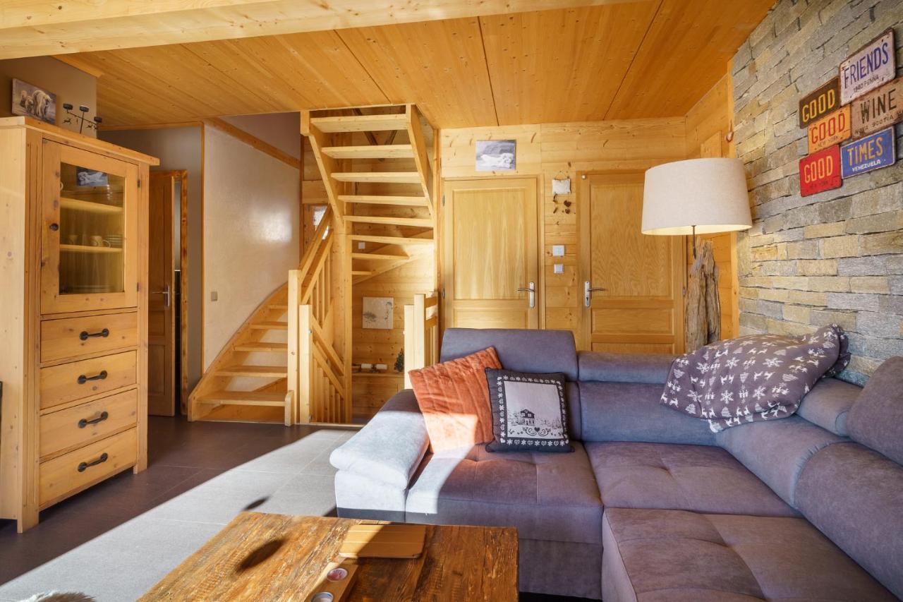 Les Balcons Du Golf Villa Alpe d'Huez Bagian luar foto