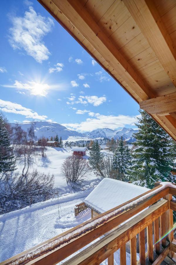 Les Balcons Du Golf Villa Alpe d'Huez Bagian luar foto